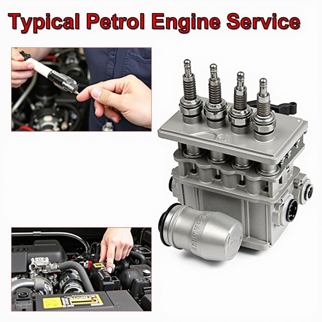 Routine Petrol Engine Service