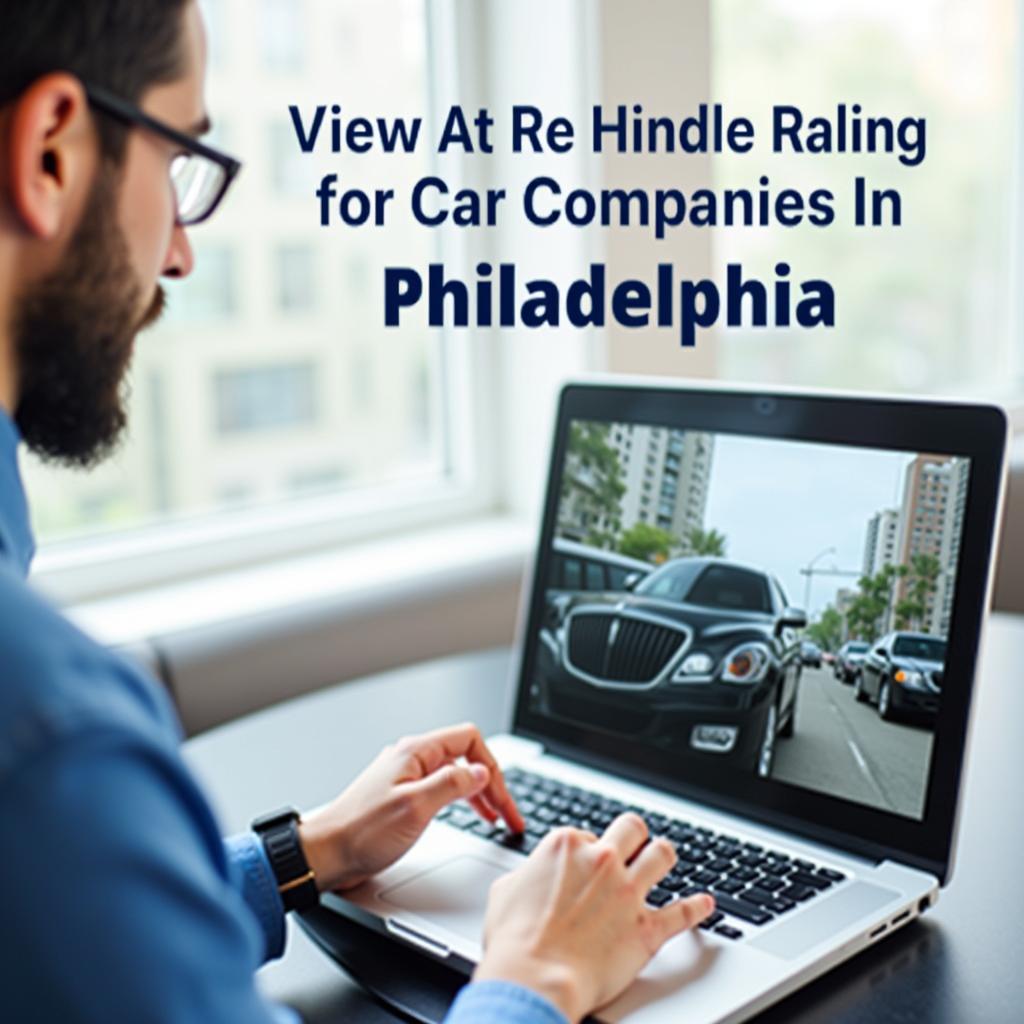 Checking Online Reviews for Car Service Companies in Philadelphia