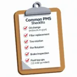 Car Preventative Maintenance Service Checklist