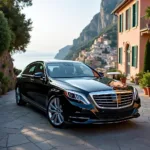 Luxury car service transfer from Positano to Naples Airport