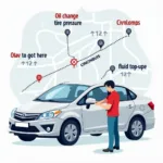 Pre-trip Car Service Checklist for Cincinnati to Columbus Road Trip