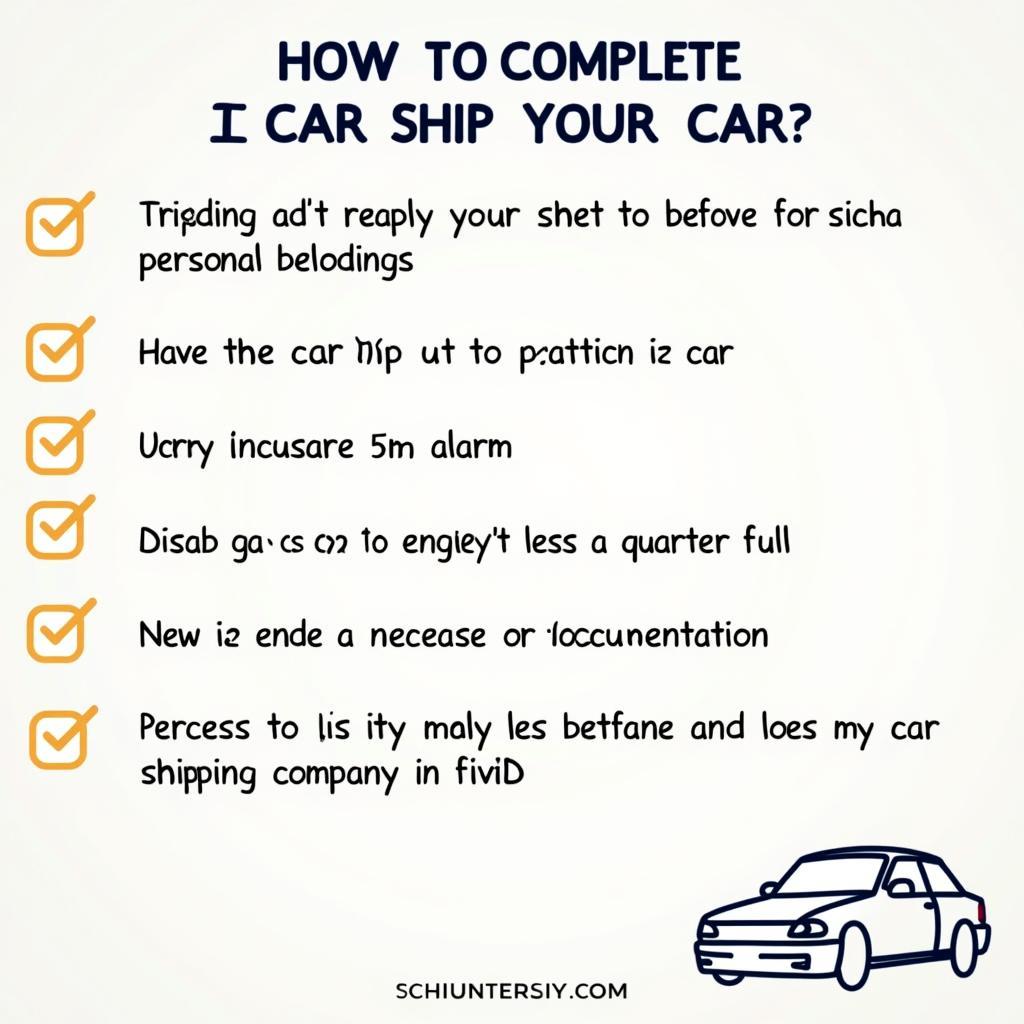 Preparing Your Car for Transport: Checklist and Essential Steps