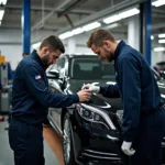 Expert Technicians Working on a Presidential Vehicle in Centerton, AR