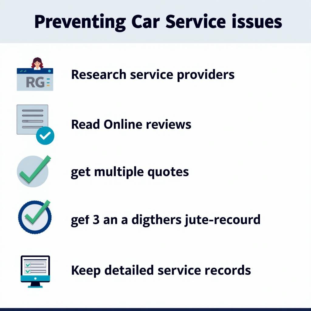 Tips for preventing car service issues