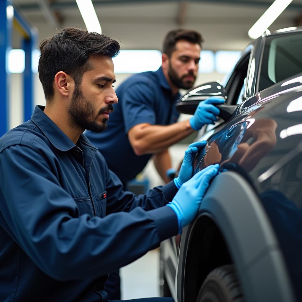 Expert Technicians at Pride Services Amberpet Car