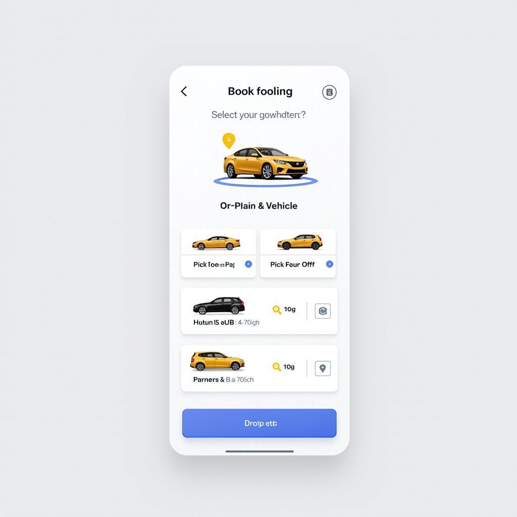 Mobile Booking App for Privet Car Service