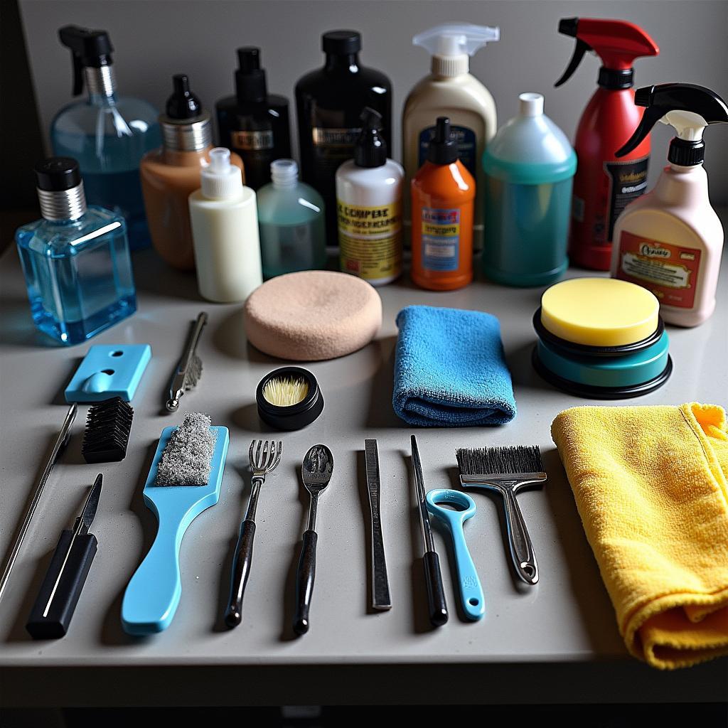 Professional Car Detailing Tools