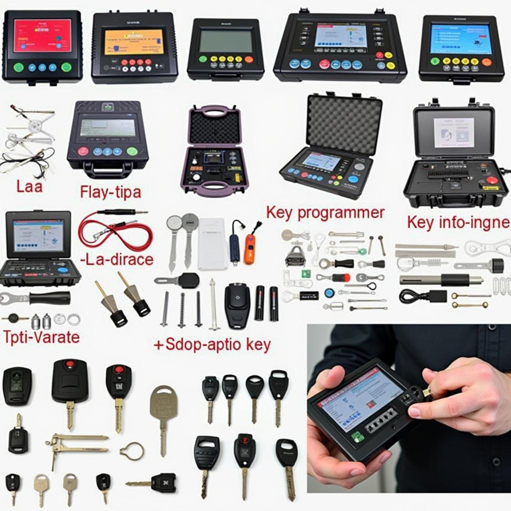 Professional Car Key Repair Tools and Equipment