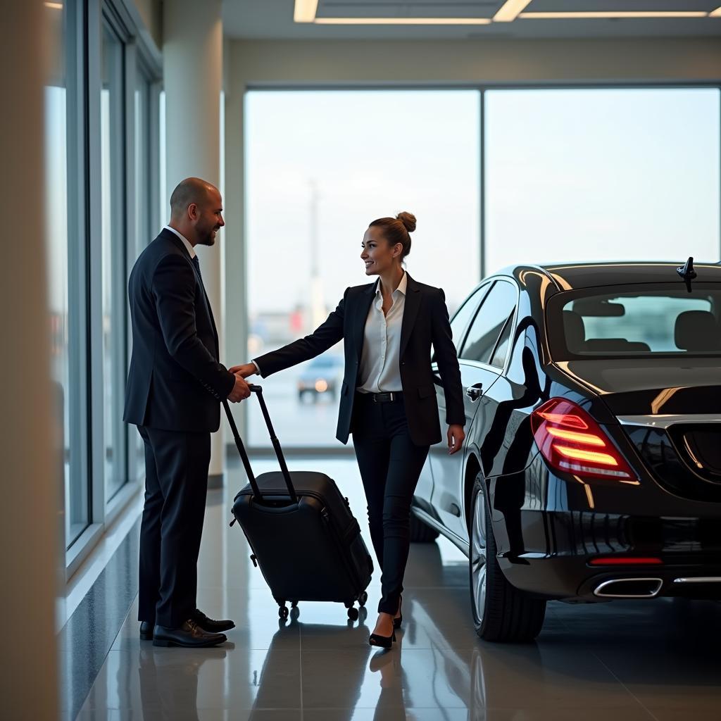 Professional Car Service at LAX Arrival