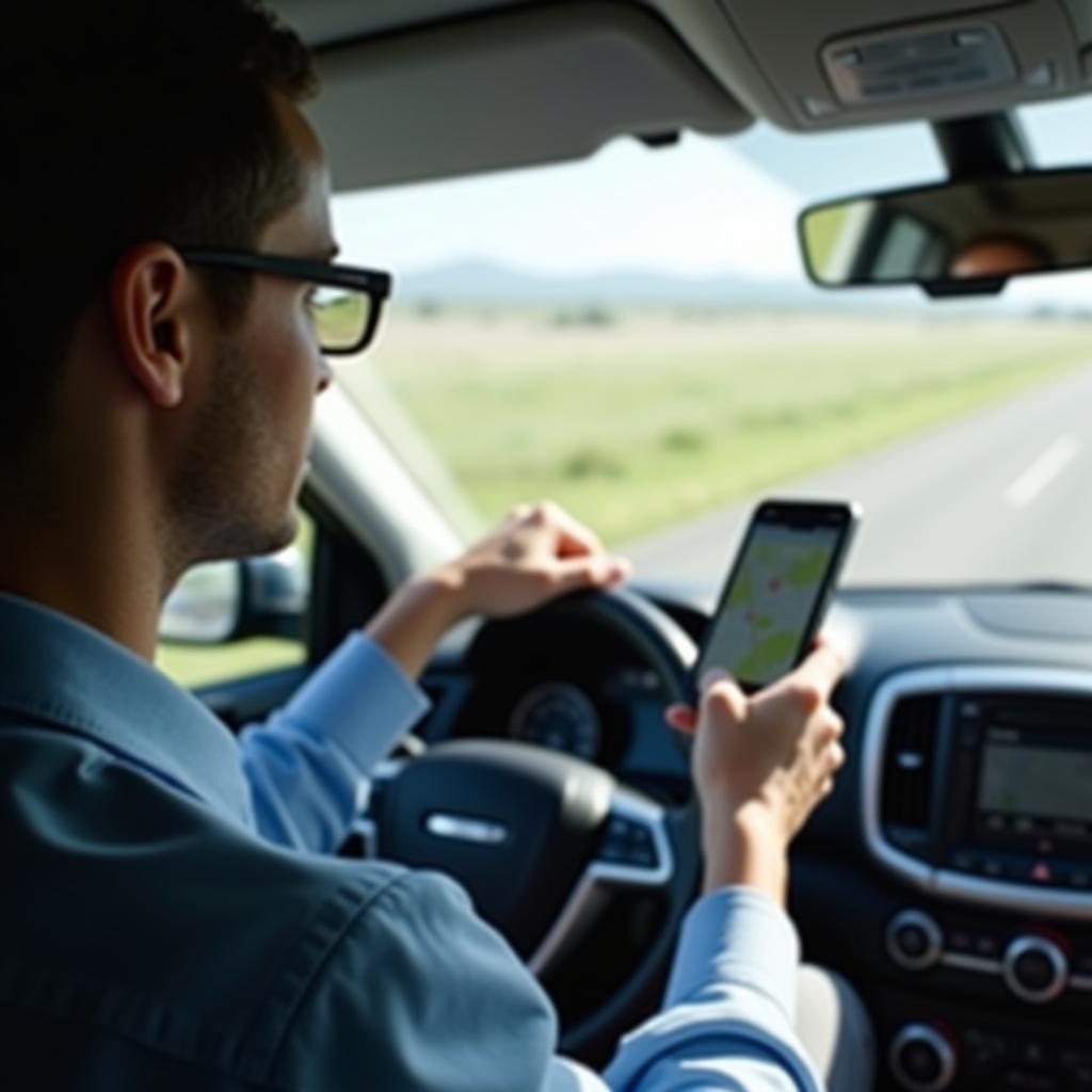 Professional driver navigating the route from Kolkata to Falakata