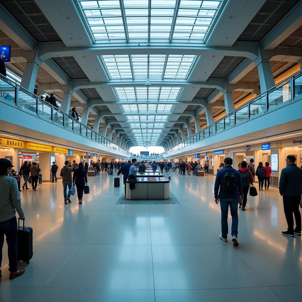 Pudong Airport Arrivals Hall