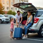 Family trip with Pune to Bangalore car rental service