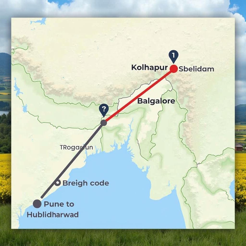 Scenic route and popular stops on a Pune to Bangalore road trip