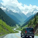 Scenic Route from Rawalpindi to Naran via Car Service