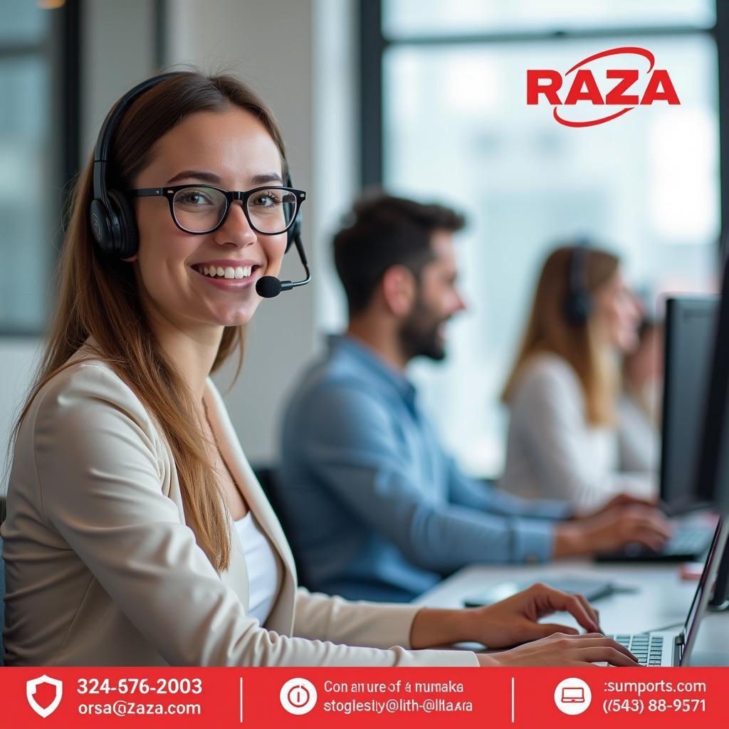 Raza Car Rental Customer Support Team in Mumbai