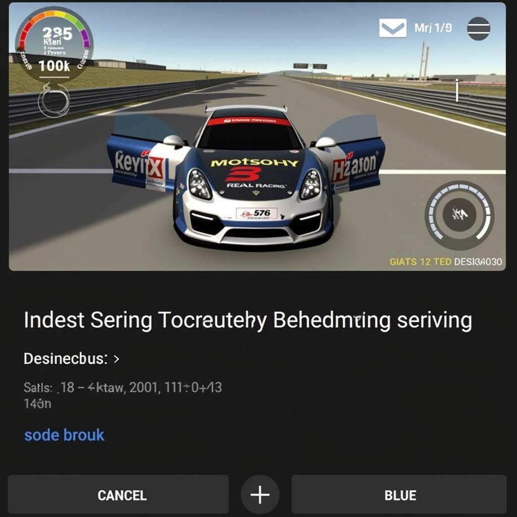 Real Racing 3 Car Servicing Solution