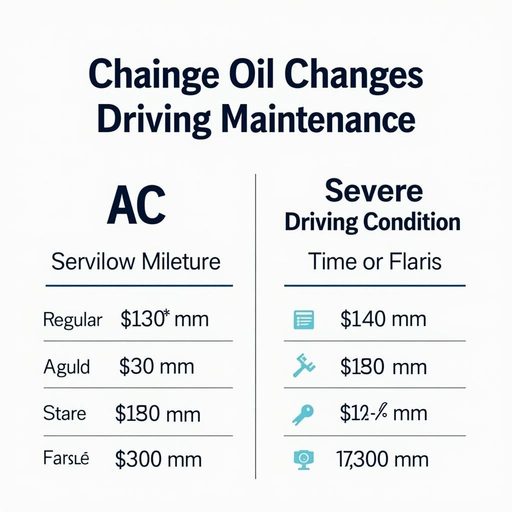 Regular Car Maintenance Schedule for Oil Changes and AC Service