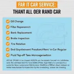 Regular Car Service Checklist