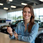 Successfully renting a car using a debit card