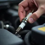 Replacing Spark Plugs During a Car Service