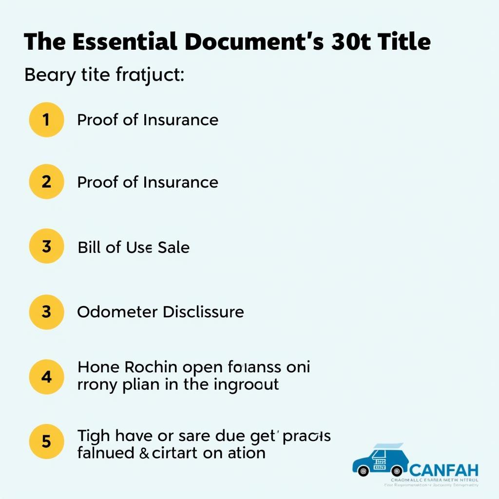 Required Documents for Car Title Service in North Carolina