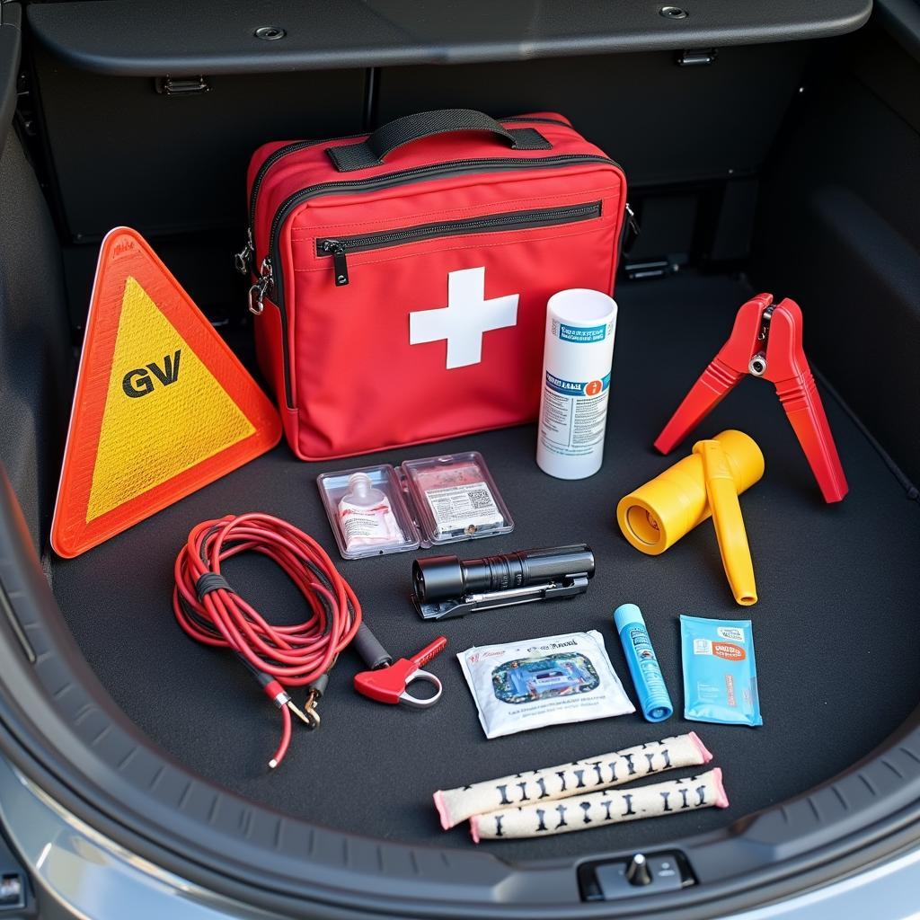 Roadside Emergency Kit Essentials for Oakland to Napa Road Trips