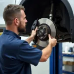 Roadworthy Car Service Brake Inspection