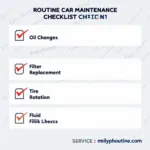 Routine Car Maintenance Checklist