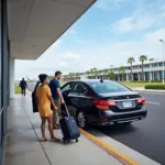 Arriving at RSW Airport with Car Service