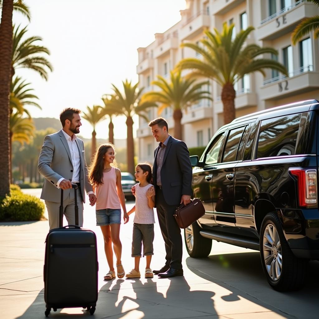 San Diego Luxury SUV Service Family Trip