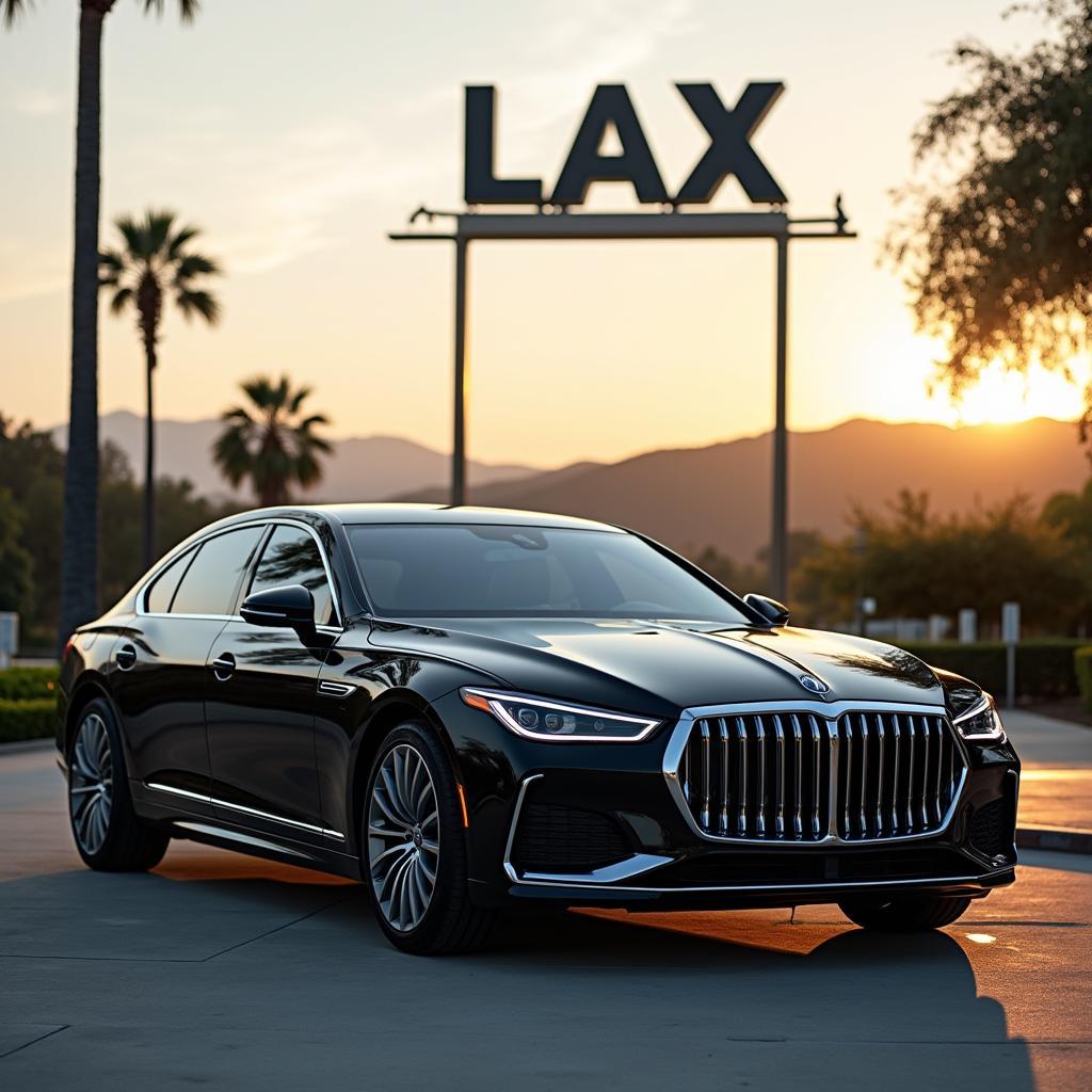 Luxury Sedan Car Service Santa Barbara to LAX