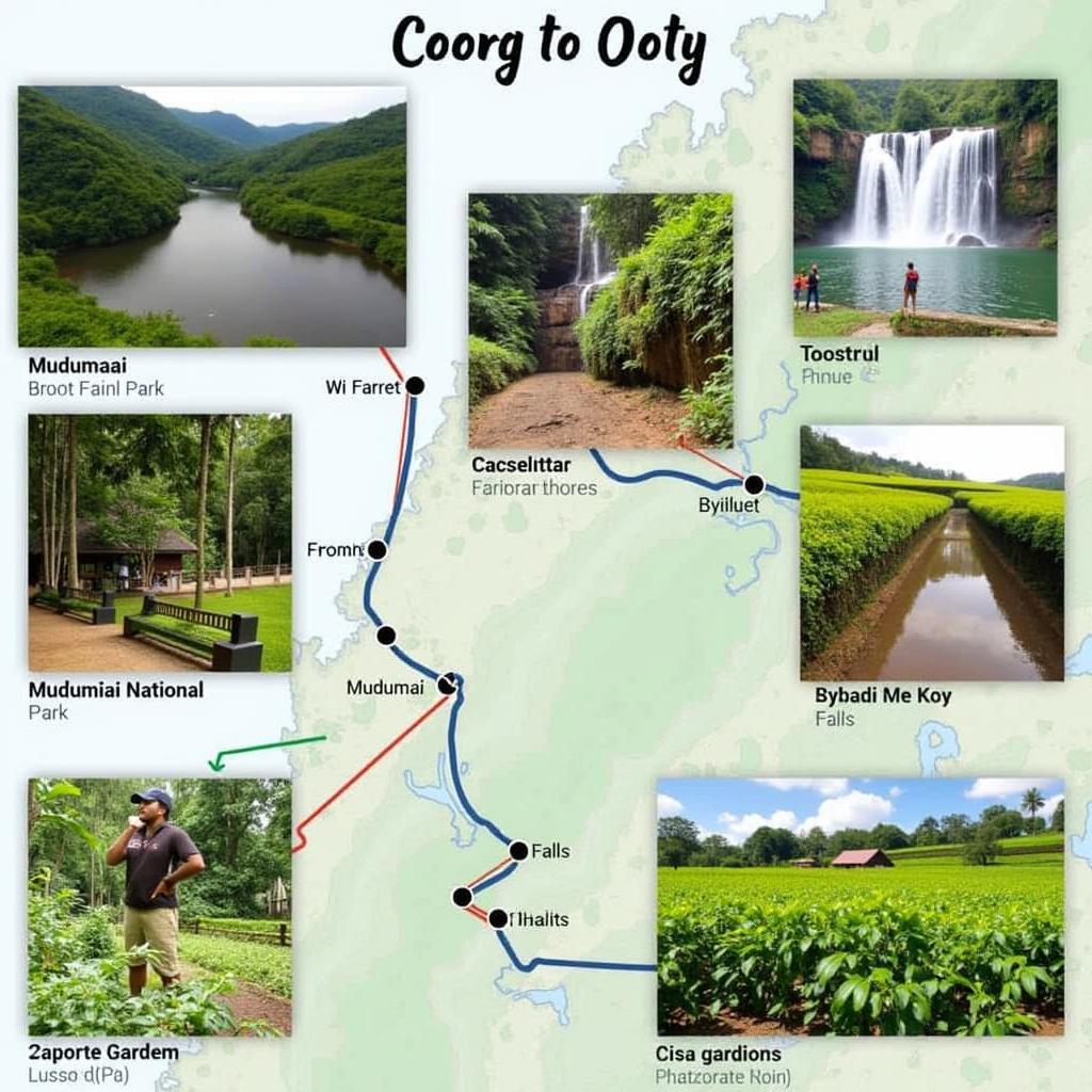 Scenic Route Highlights Between Coorg and Ooty