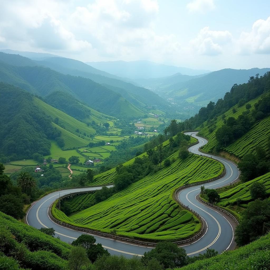 Scenic Route from Mysore to Ooty: Winding Roads and Lush Greenery