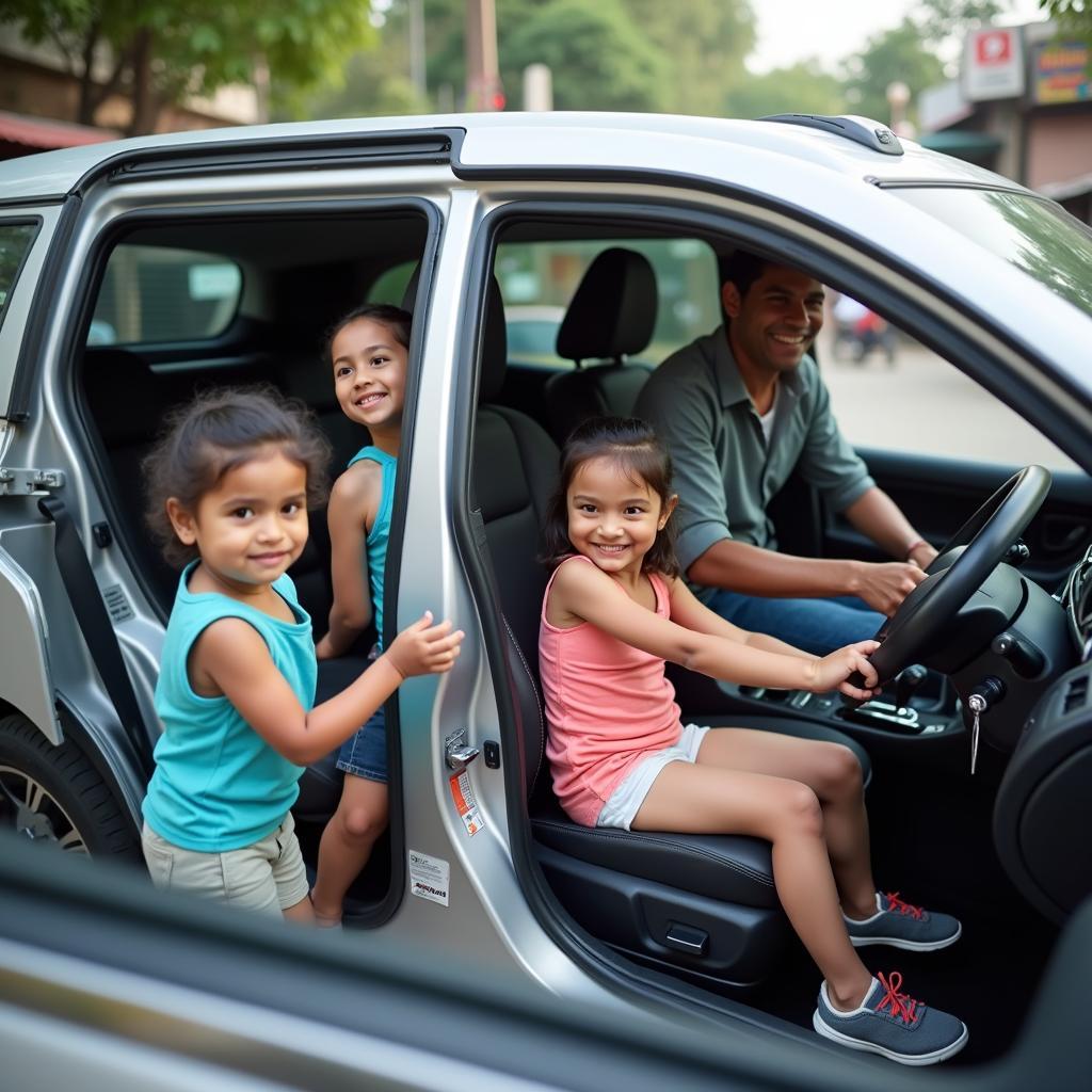 School Car Pool in Tangra Kolkata with Safety Features