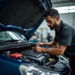 Inspecting a Second-Hand Car in Goa