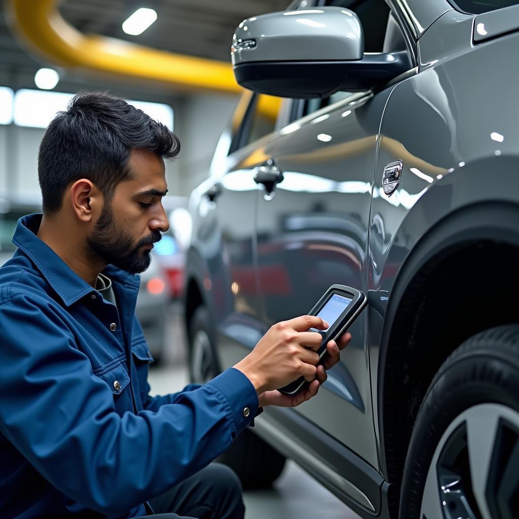 Advanced Diagnostic Tools at Secur Car Service Muvattupuzha