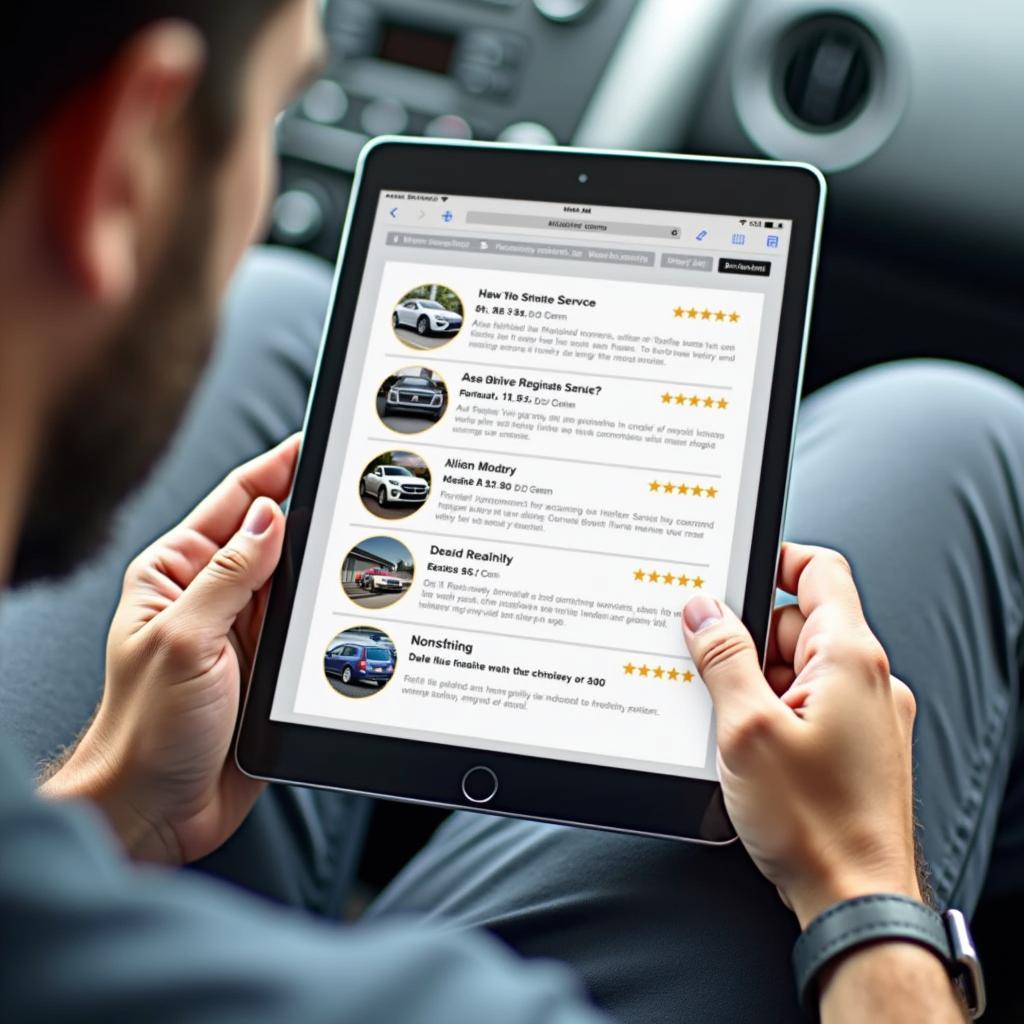 Choosing the Best Car Repair Service App Based on Reviews