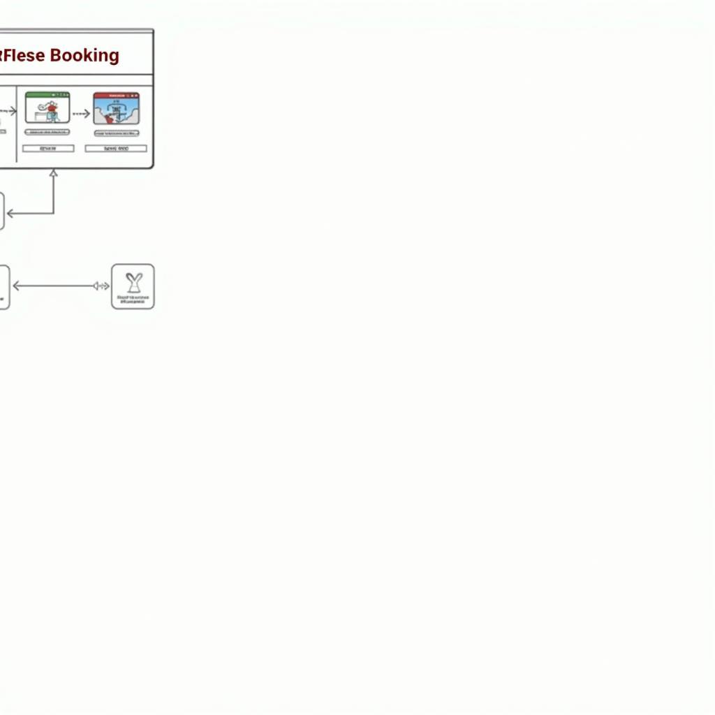 Sequence Diagram Illustrating Car Service Booking Process