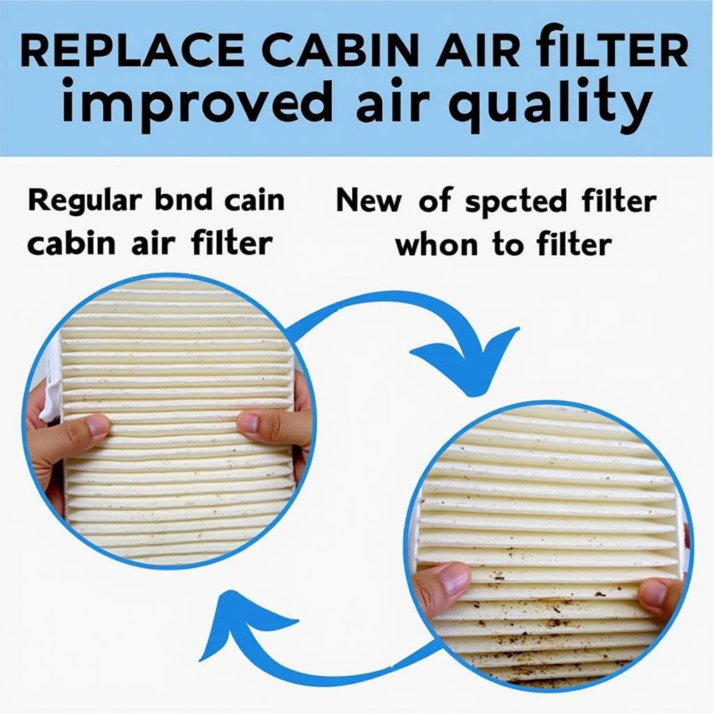 Sgnr Car AC Service Cabin Air Filter Replacement