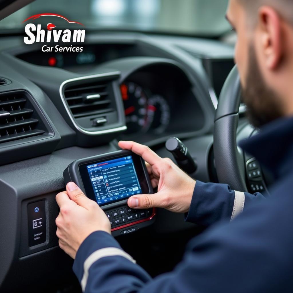 Advanced diagnostic technology used by Shivam Car Services