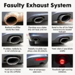 Common Signs of a Faulty Car Exhaust System