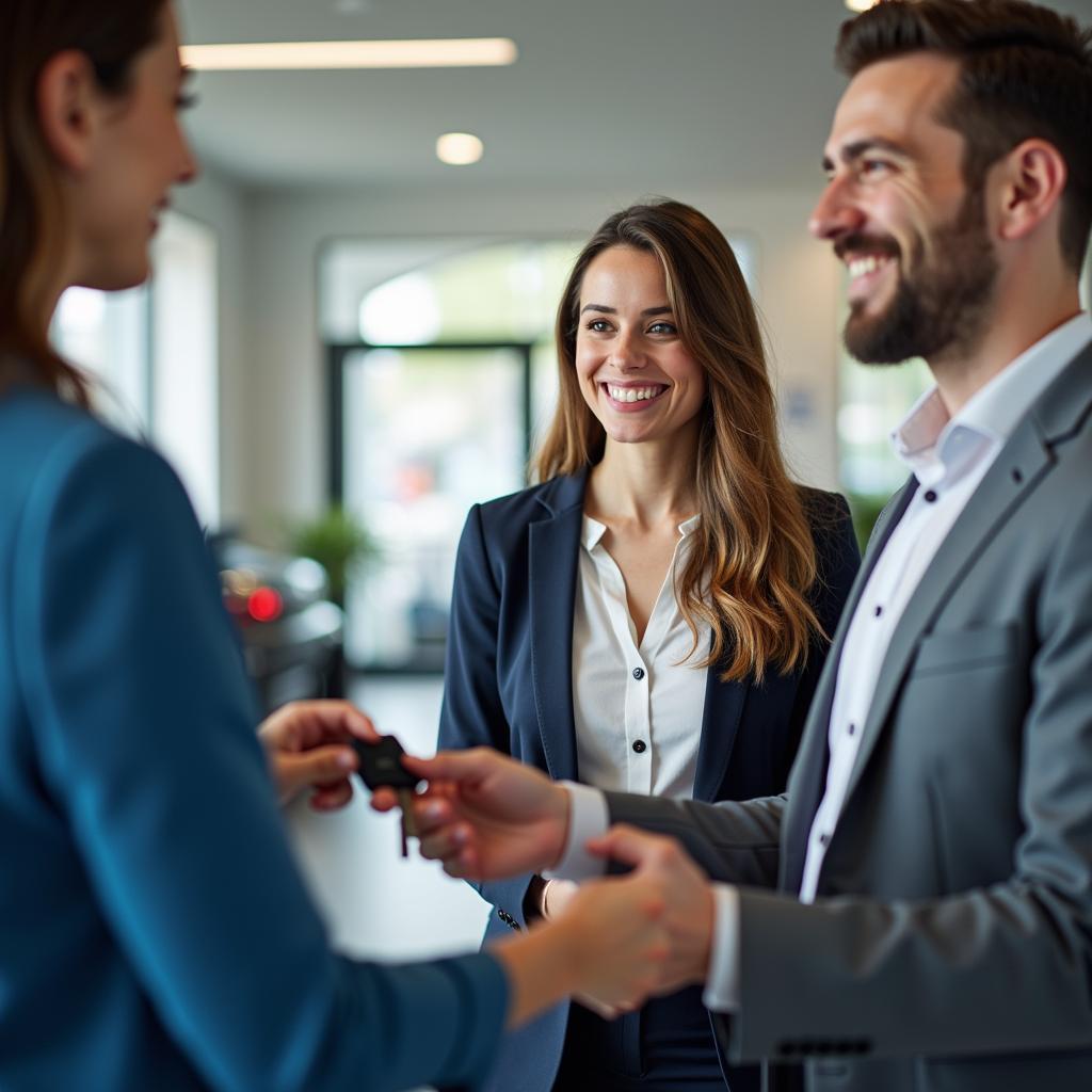 Seamless Car Rental Pickup Experience