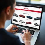 Browsing Car Inventory Online via State Farm Car Buying Service