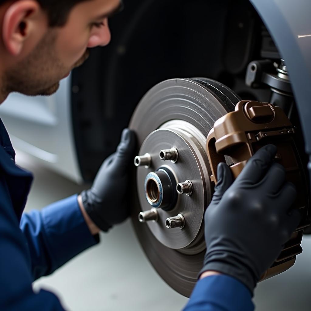 Tata Car Service Brake Inspection