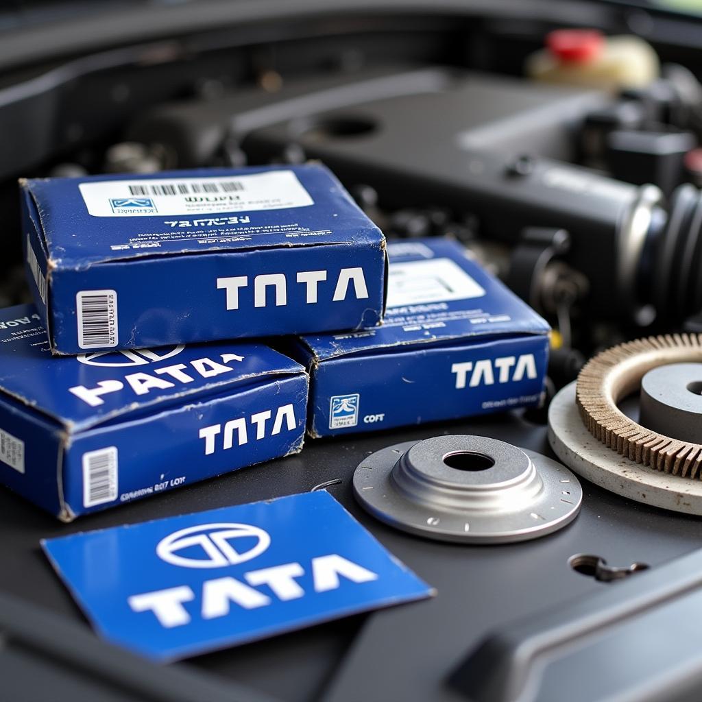 Genuine Parts at a Tata Passenger Car Service Centre