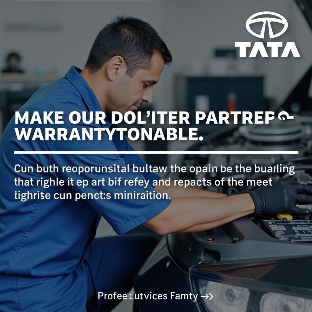 Genuine Parts used at Tata Service Centre in Gachibowli