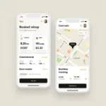 Taxi Service Mobile App Template for Drivers and Customers