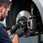 Tony Tyres Car Service Brake Inspection