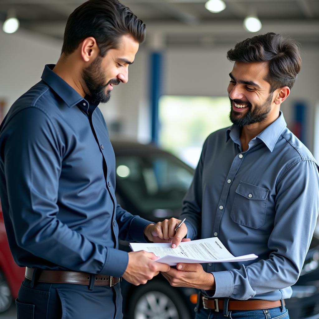 Customer Satisfaction at a Top-Rated Car Service Center in Ambattur