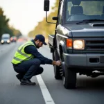 Tow Truck in Chembur Providing Roadside Assistance